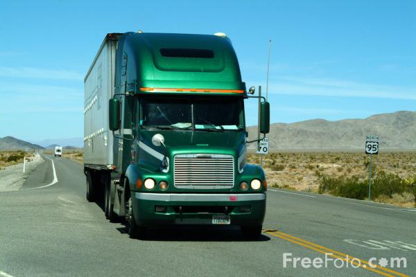 green truck